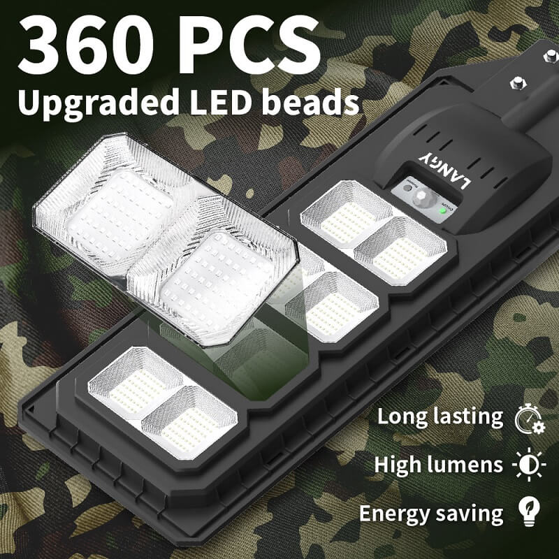 Powerful Solar Green Feeder Light 25000 Lumens for Hunting