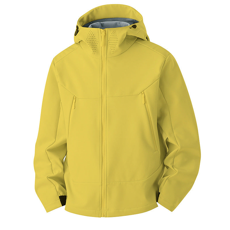 Soft Shell Men's Windproof Waterproof Outdoor Shell Jacket