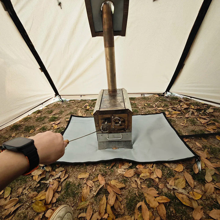 Outdoor Camping Tunnel Tent With Extendable Dome