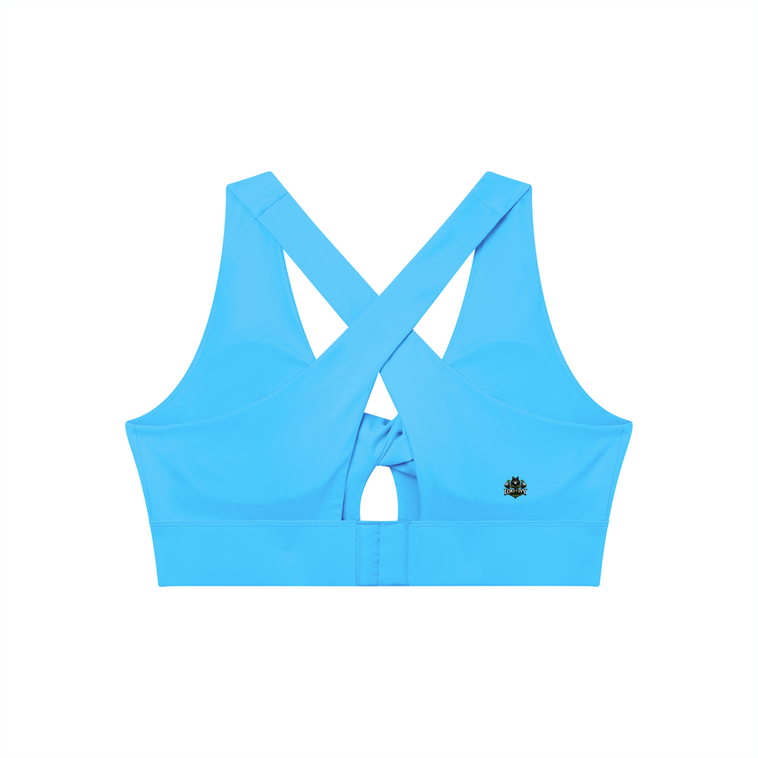 Loki & Ivy Women's Twist Front V-Neck Sports Bra