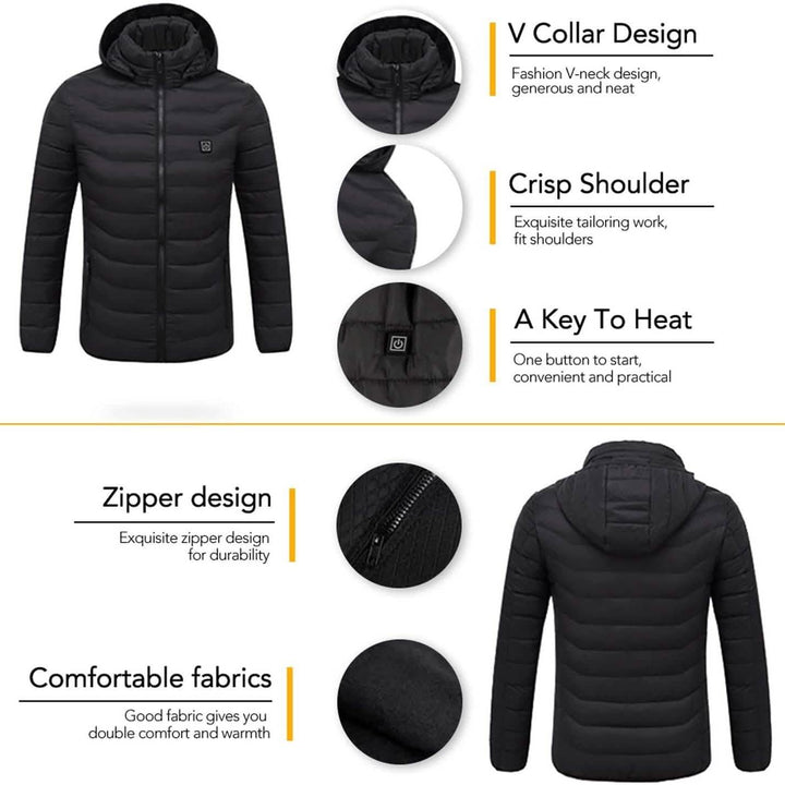 Men's Waterproof Heated Jacket