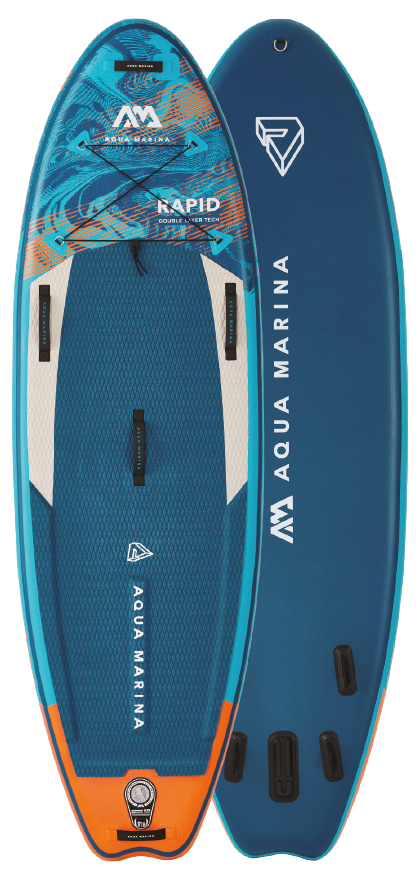 Aqua Marina RAPID 9'6" Inflatable Paddle Board River SUP